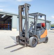 Doosan G20E-5 2 tonne gas powered fork lift truck Year: 2008 S/N: MF00470 Recorded Hours: 654 R1205