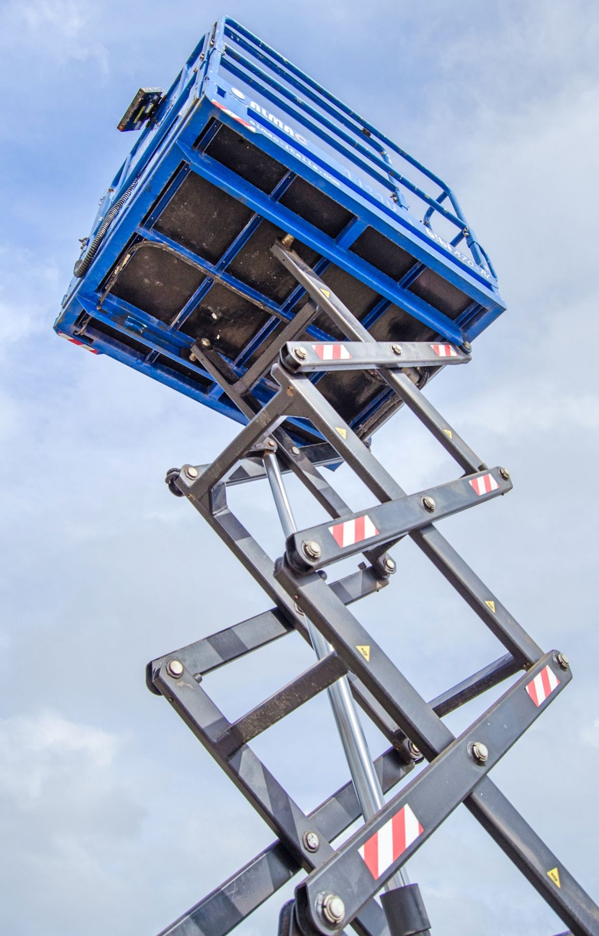 Almac Bibi 870-BL diesel driven rubber tracked scissor lift access platform Year: 2016 S/N: - Image 10 of 17