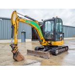 JCB 8030 ZTS 3 tonne rubber rubber tracked excavator Year: 2015 S/N: 2432320 Recorded Hours: 3480