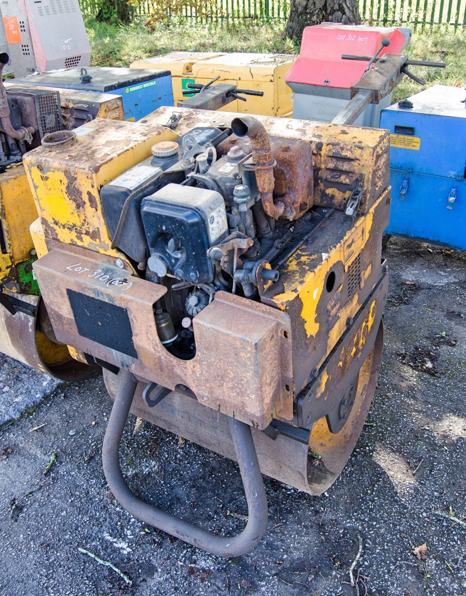 Terex MBR71 diesel driven pedestrian roller/breaker Year: 2017 A772599