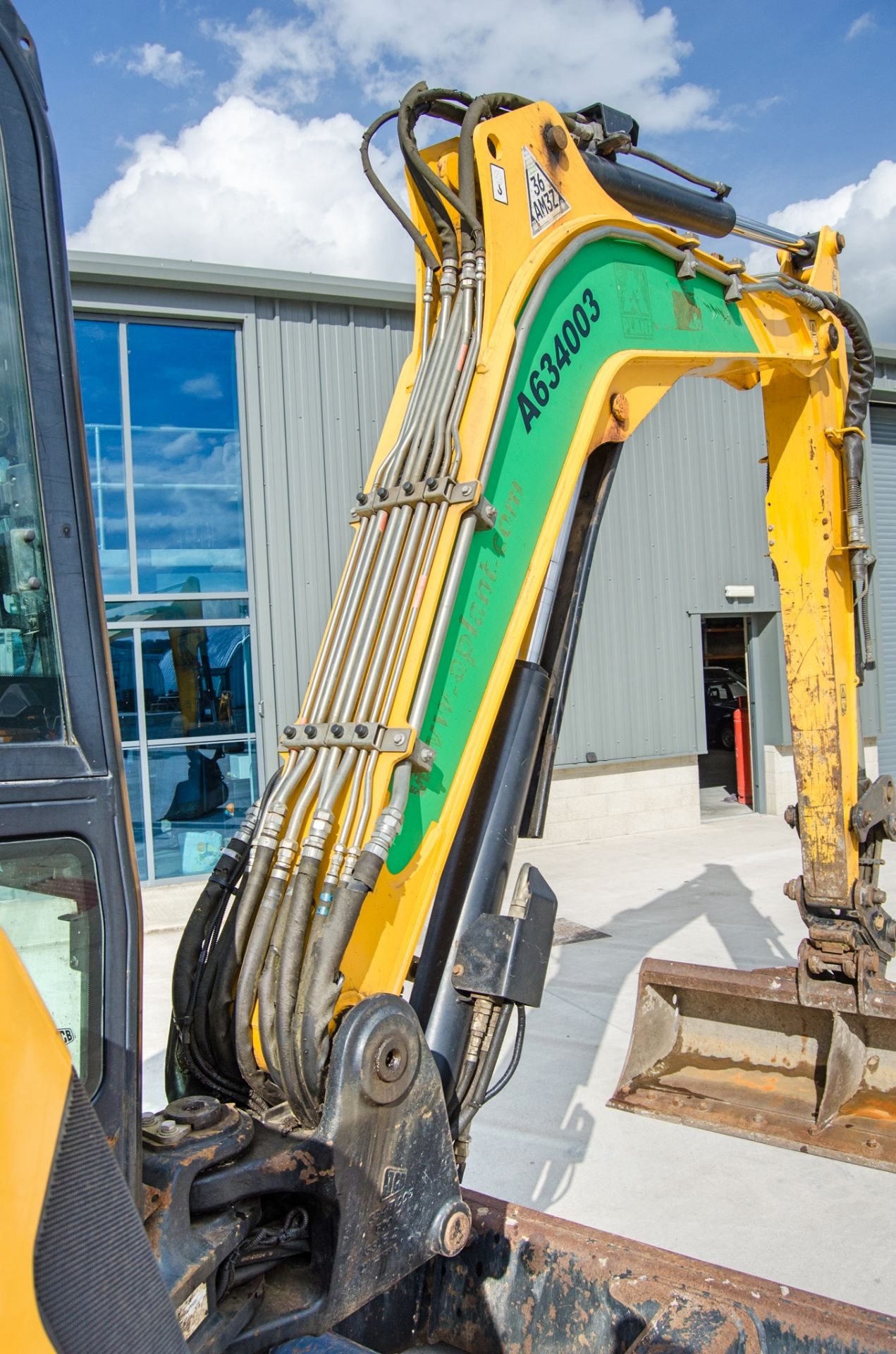 JCB 65 R-1 6.5 tonne rubber tracked excavator Year: 2015 S/N: 1914106 Recorded Hours: 176 (Suspect - Image 19 of 26