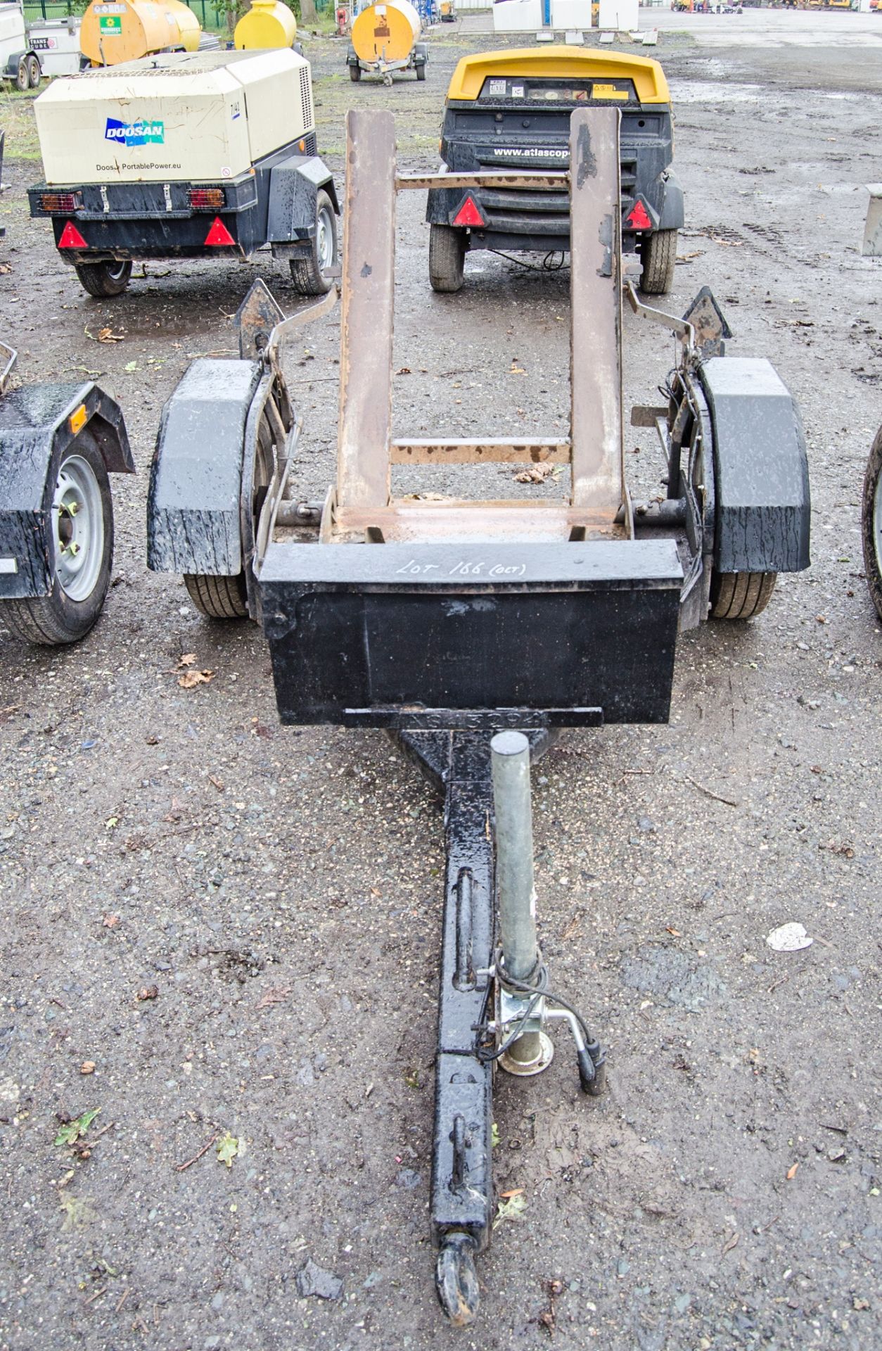 Single axle pedestrian roller trailer A643294 - Image 3 of 4