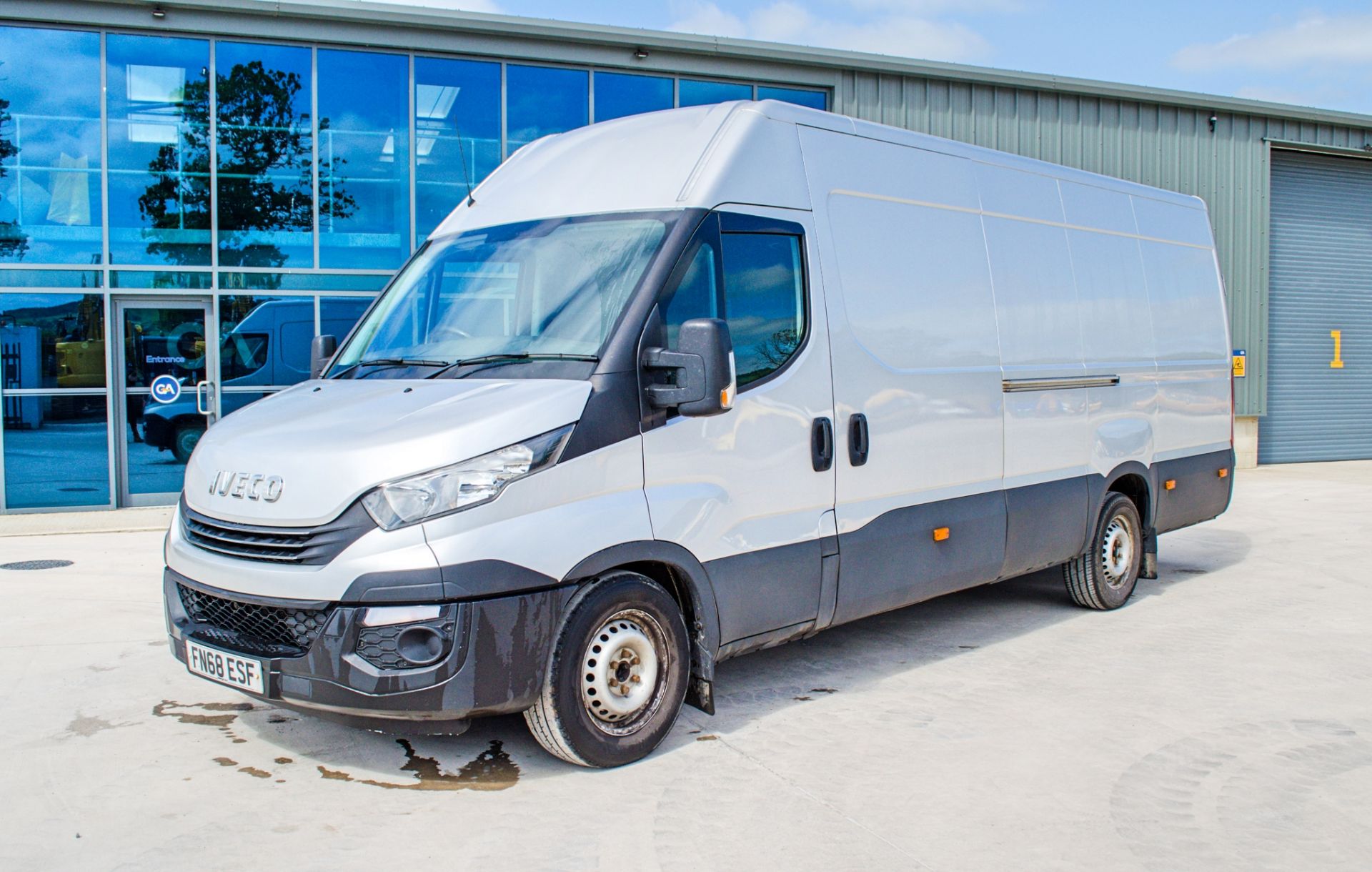 Iveco Daily 35S14V LWB High Roof Euro 6 Automatic panel van Registration Number: FN68 ESF Date of