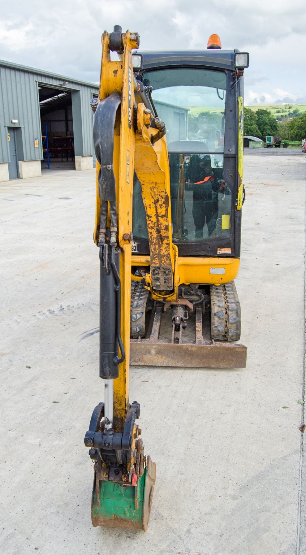 JCB 8018 CTS 1.5 tonne rubber tracked mini excavator Year: 2017 S/N: 2545239 Recorded Hours: 1678 - Image 5 of 26