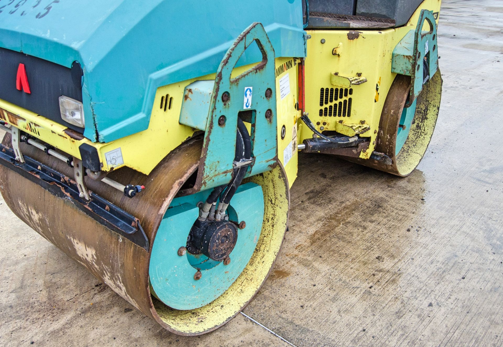 Ammann ARX40 tandem axle ride on roller Year: 2013 S/N: 40127 Recorded Hours: Not displayed (Clock - Image 9 of 18