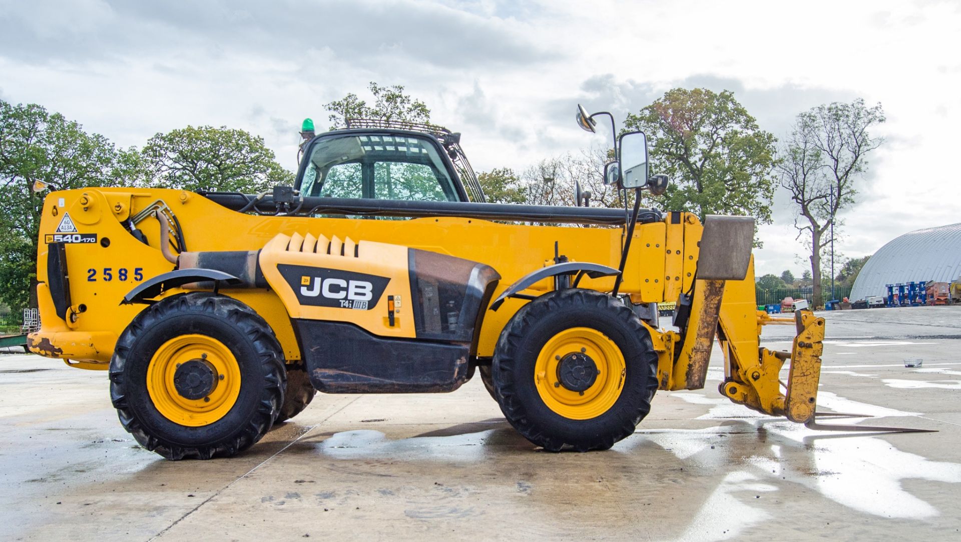 JCB 540-170 T4i III 17 metre telescopic handler Year: 2018 S/N: 2180029 Recorded Hours: 7997 c/w - Image 7 of 26