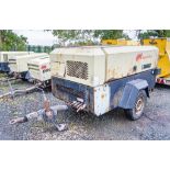 Ingersoll Rand 7/71 diesel driven fast tow mobile air compressor Year: 2007 S/N: 521828 Recorded