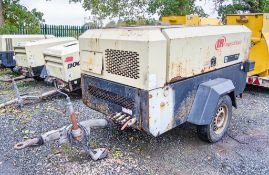 Ingersoll Rand 7/71 diesel driven fast tow mobile air compressor Year: 2007 S/N: 521828 Recorded