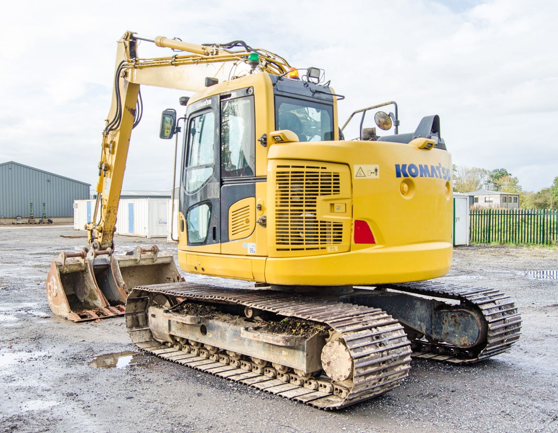 Komatsu PC138 US-11 13.8 tonne steel tracked excavator Year: 2018 S/N: JUF50689 Recorded Hours: 4803 - Image 4 of 29