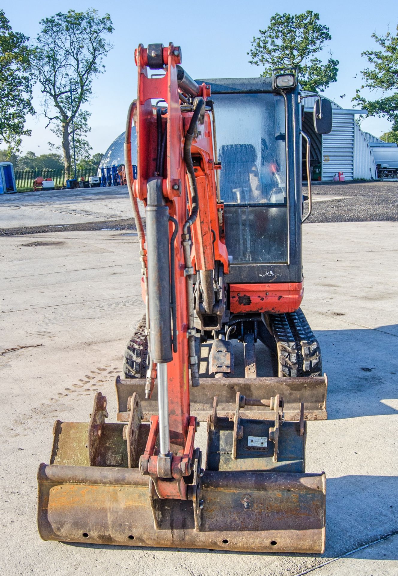 Kubota KX61-3 2.5 tonne rubber tracked mini excavator Year: 2016 S/N: 82513 Recorded Hours: 3331 - Image 5 of 26