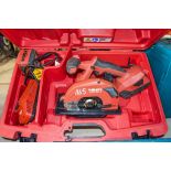 Hilti SCM 22-A 24v cordless circular saw c/w 2 - batteries, charger and carry case A675691