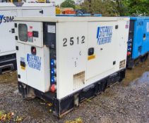 Stephill SSDP33 33 kva diesel driven generator Year: 2017 S/N: 612472 Recorded Hours: 6777 2512