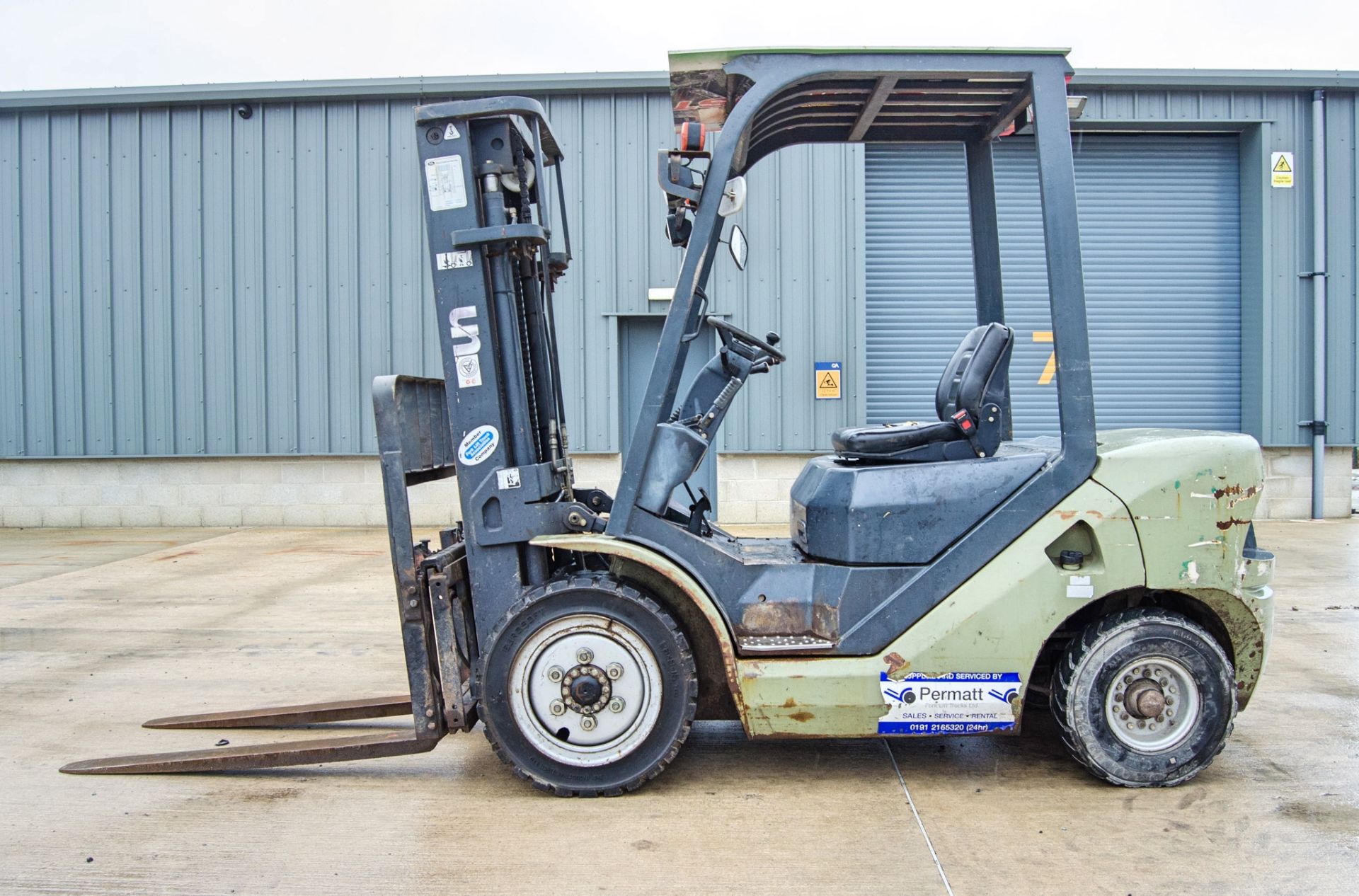 Sino-American FD30T-JE 3 tonne diesel driven fork lift truck S/N: 110301721 Recorded Hours: Not - Image 7 of 18