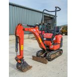 Kubota K008-3 0.8 tonne rubber tracked micro excavator Year: 2018 S/N: 31342 Recorded Hours: 1069