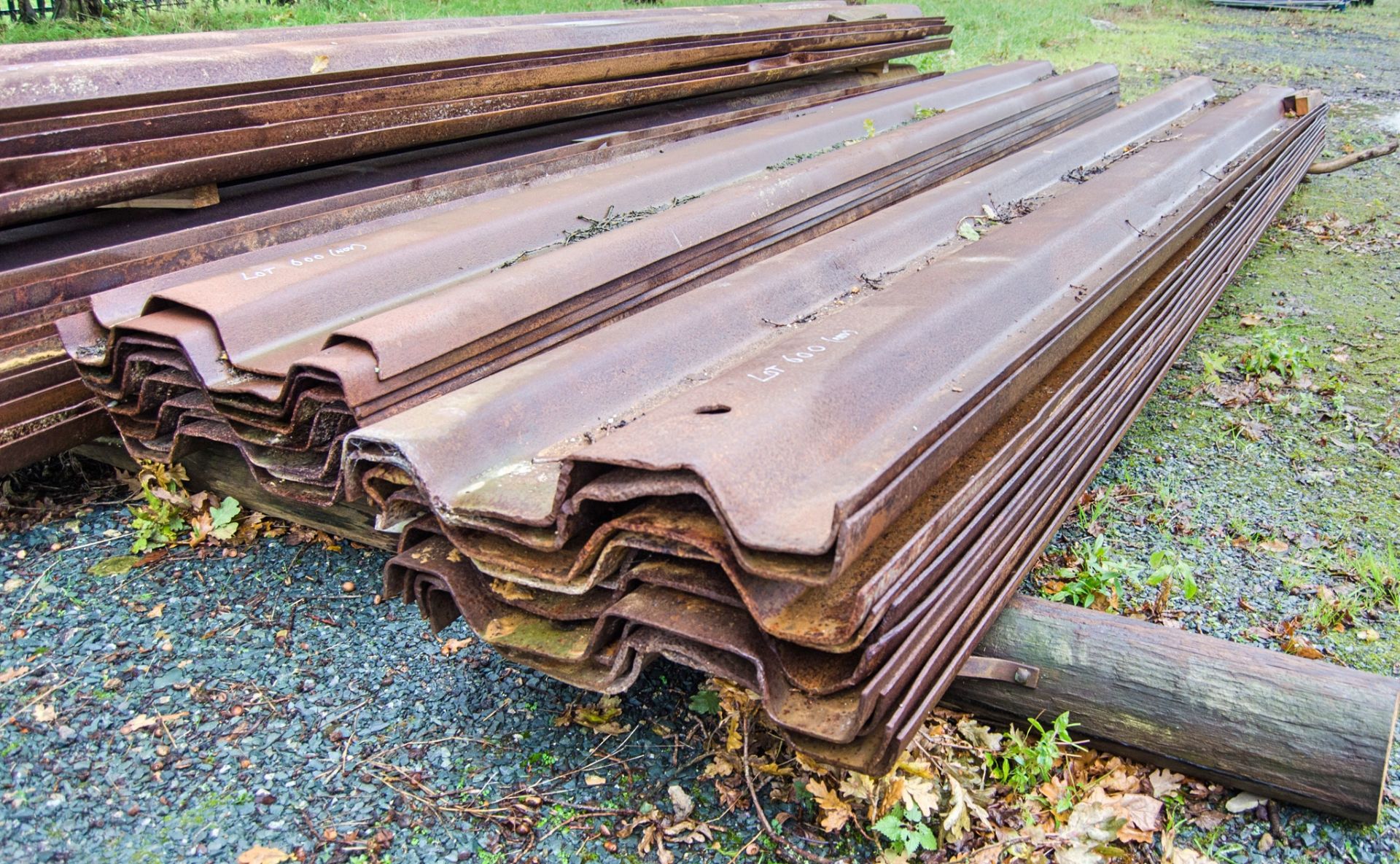 19 - 16ft x 2ft steel sheet piles