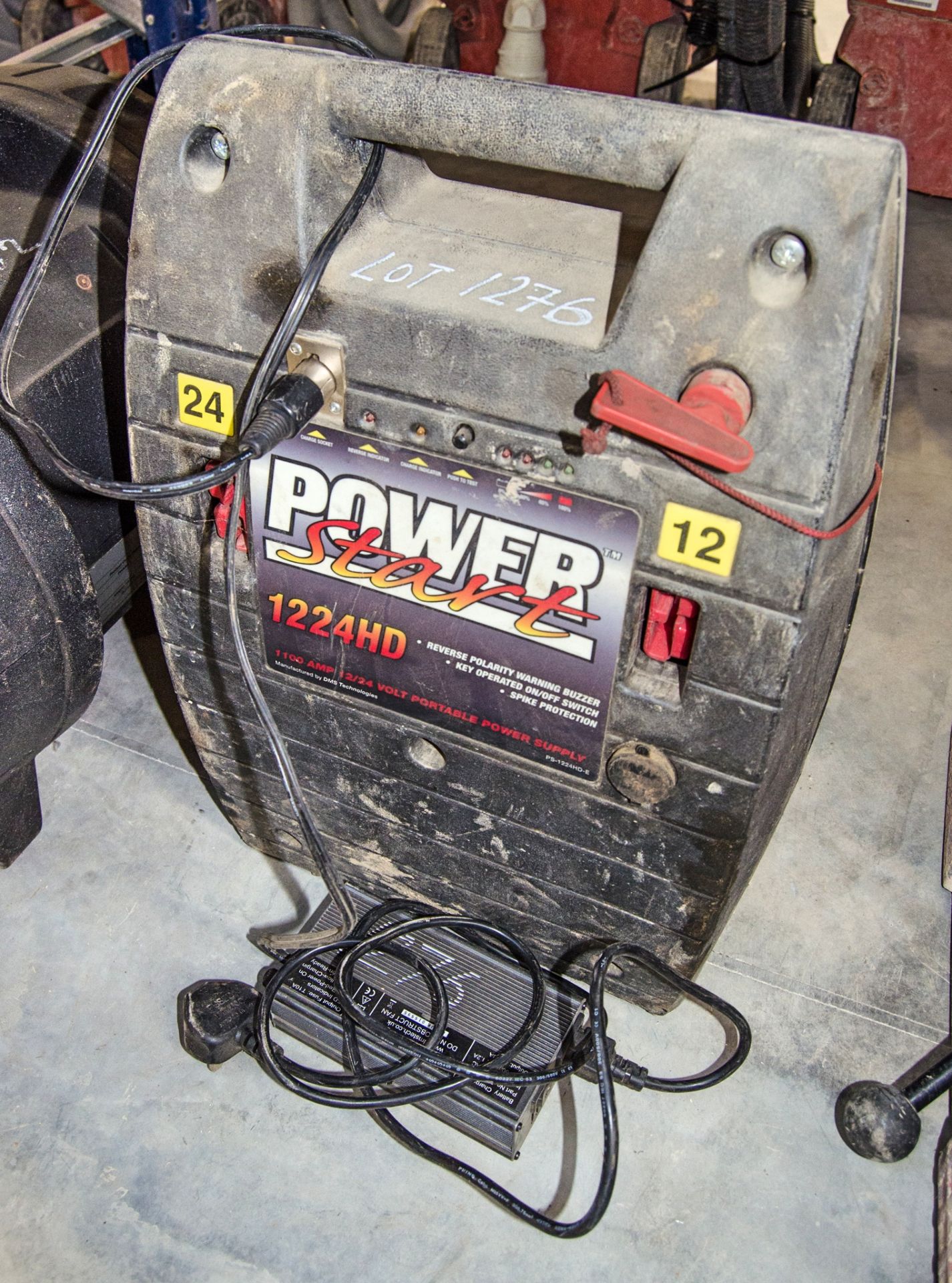 Power Start 1224HD 12/24v jump pack c/w charger ** No leads ** BP0015