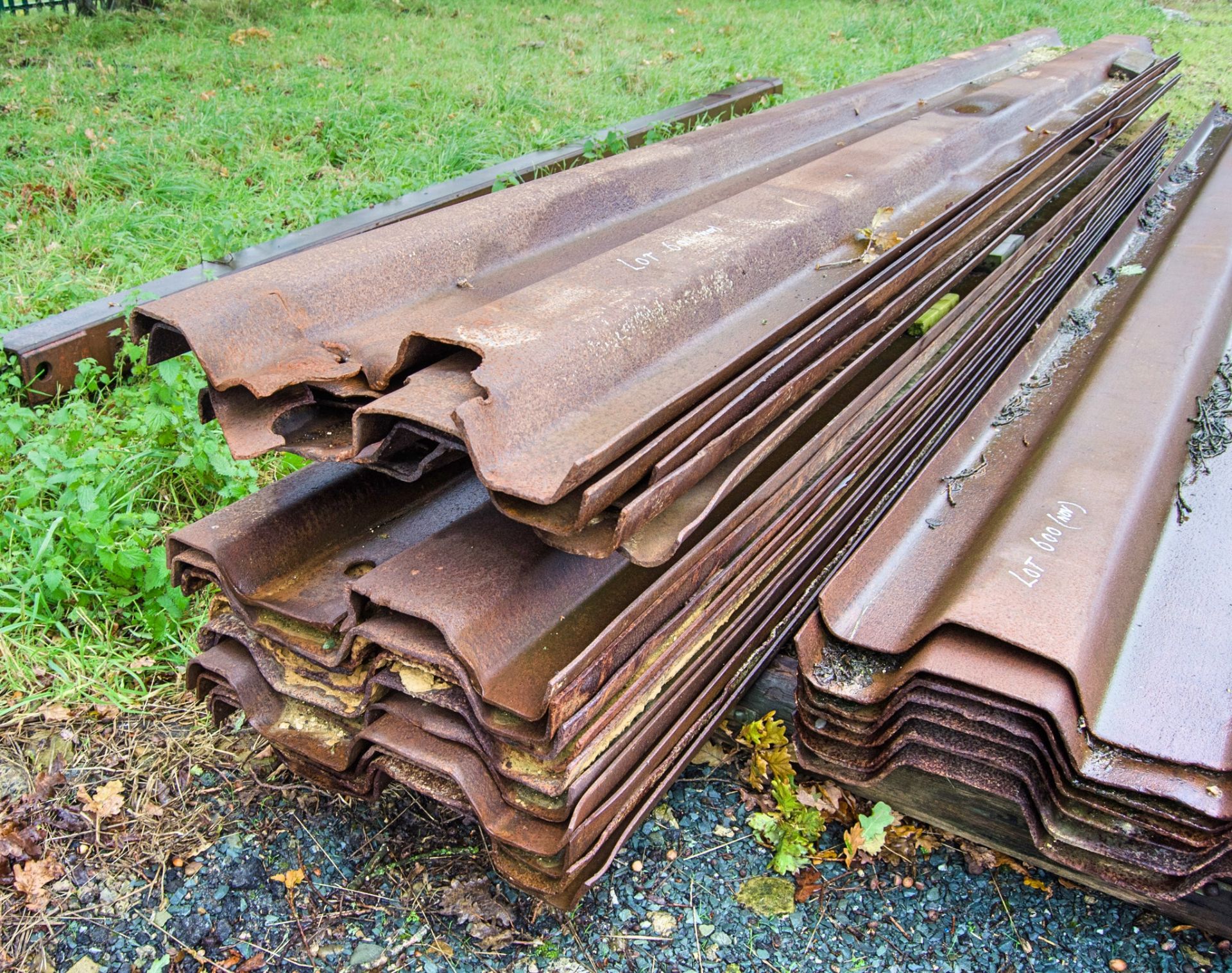 14 - 17ft x 2ft steel sheet piles - Image 2 of 2