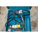 Makita TWO250 110v 1/2 inch drive impact gun c/w carry case