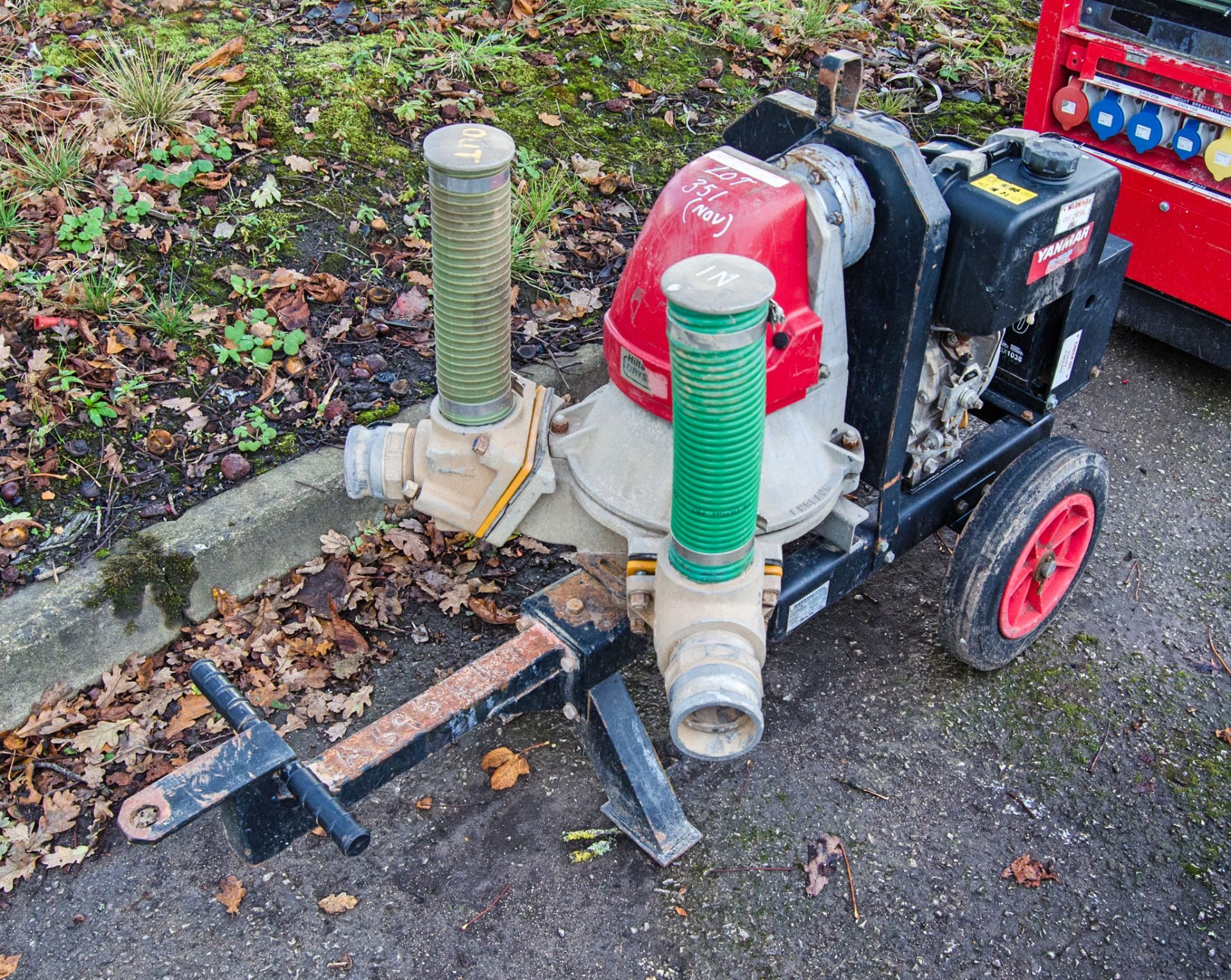 Hilta Drysite 3 inch diesel driven water pump A695447