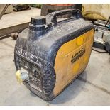 Loncin 2000i 110v petrol driven suitcase generator A979057 ** Pull cord missing **