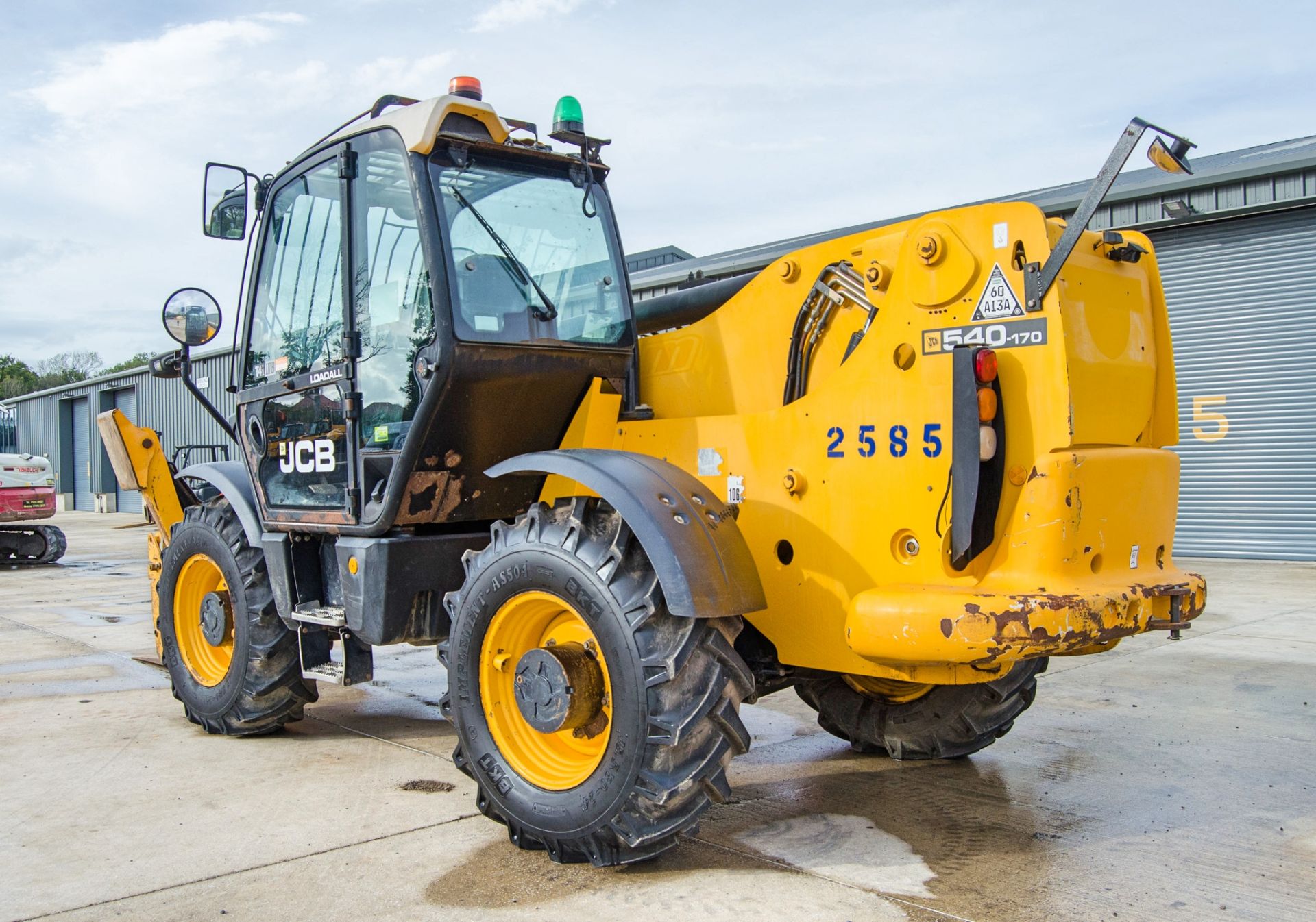 JCB 540-170 T4i III 17 metre telescopic handler Year: 2018 S/N: 2180029 Recorded Hours: 7997 c/w - Image 4 of 26