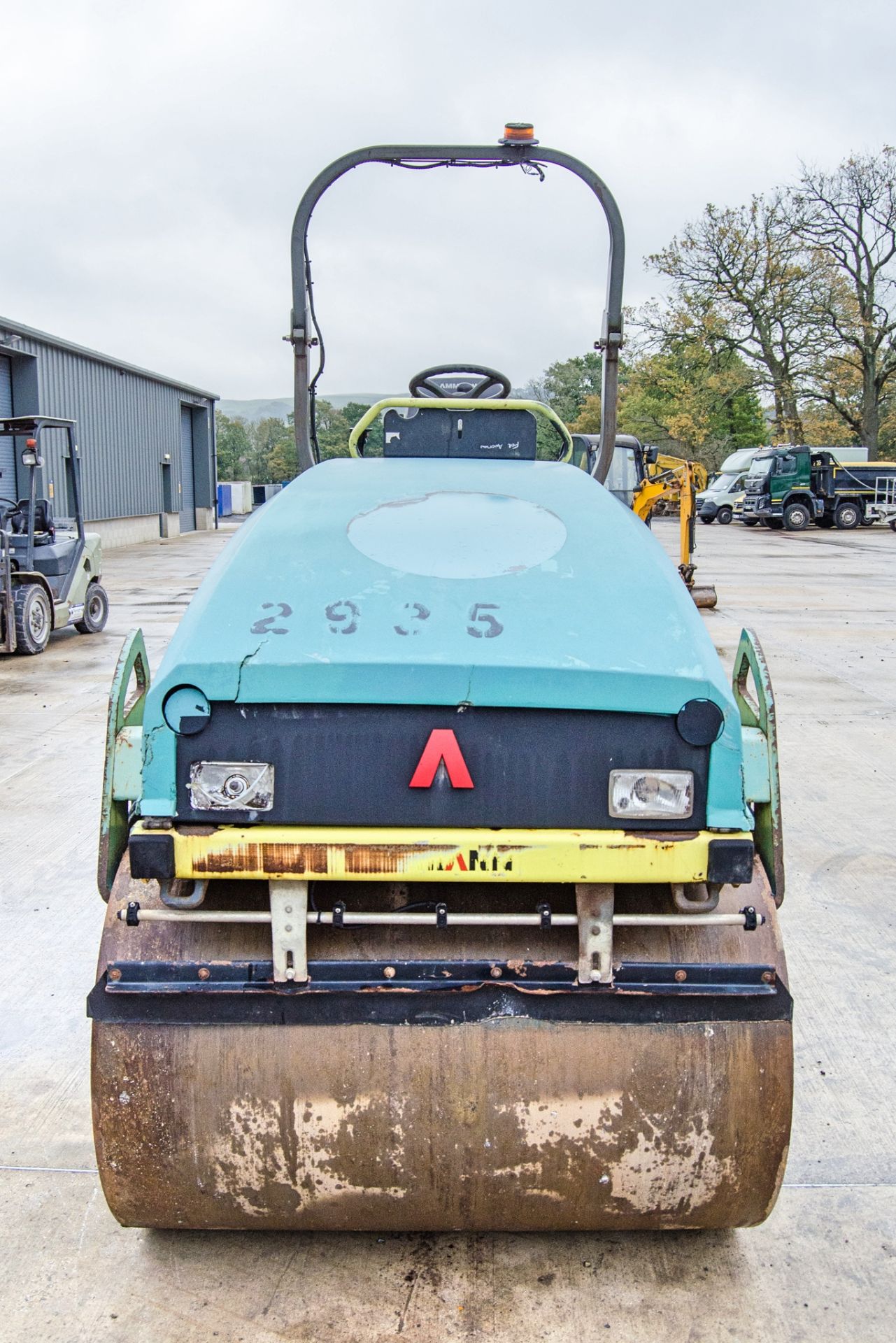 Ammann ARX40 tandem axle ride on roller Year: 2013 S/N: 40127 Recorded Hours: Not displayed (Clock - Image 5 of 18