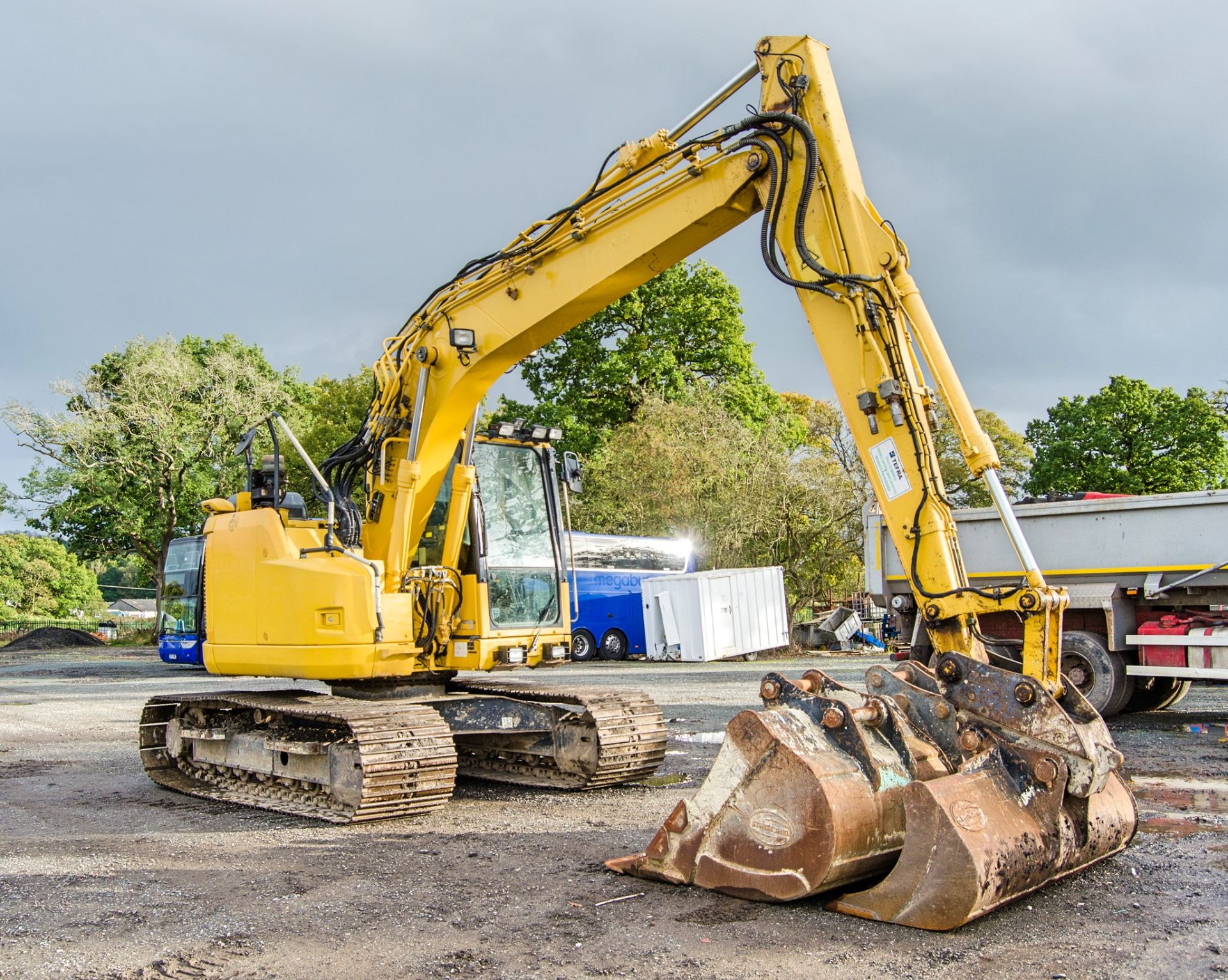 Komatsu PC138 US-11 13.8 tonne steel tracked excavator Year: 2018 S/N: JUF50689 Recorded Hours: 4803 - Image 2 of 29