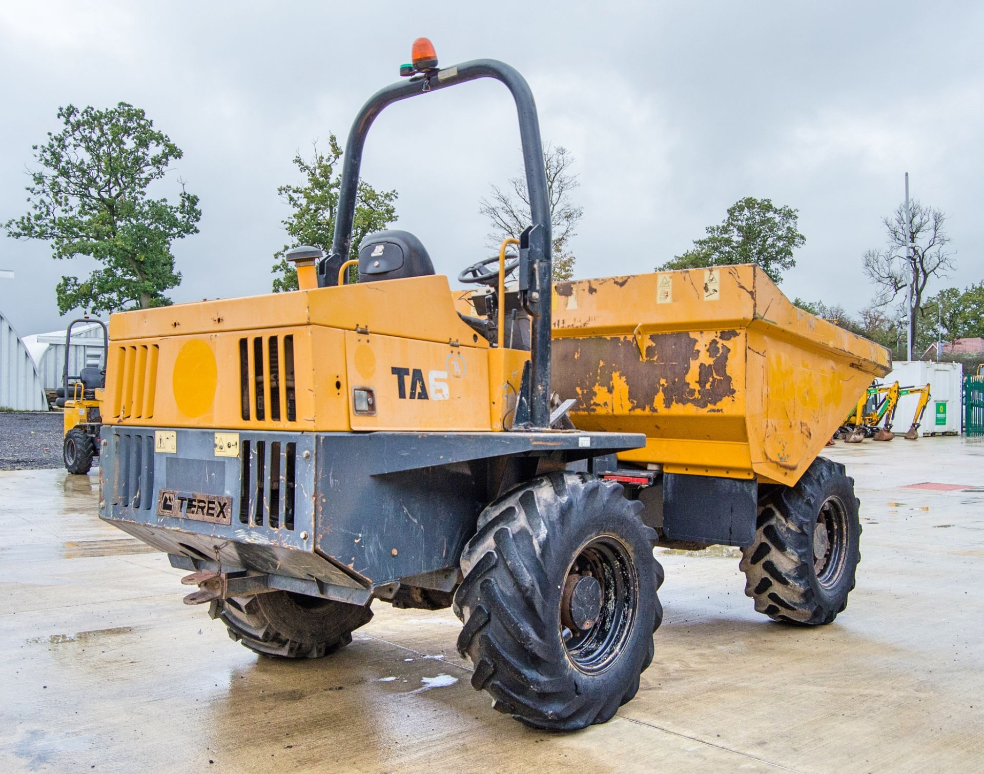 Terex TA6 6 tonne straight skip dumper Year: 2015 S/N: EF7PP7883 Recorded Hours: 2254 2109 - Image 4 of 22