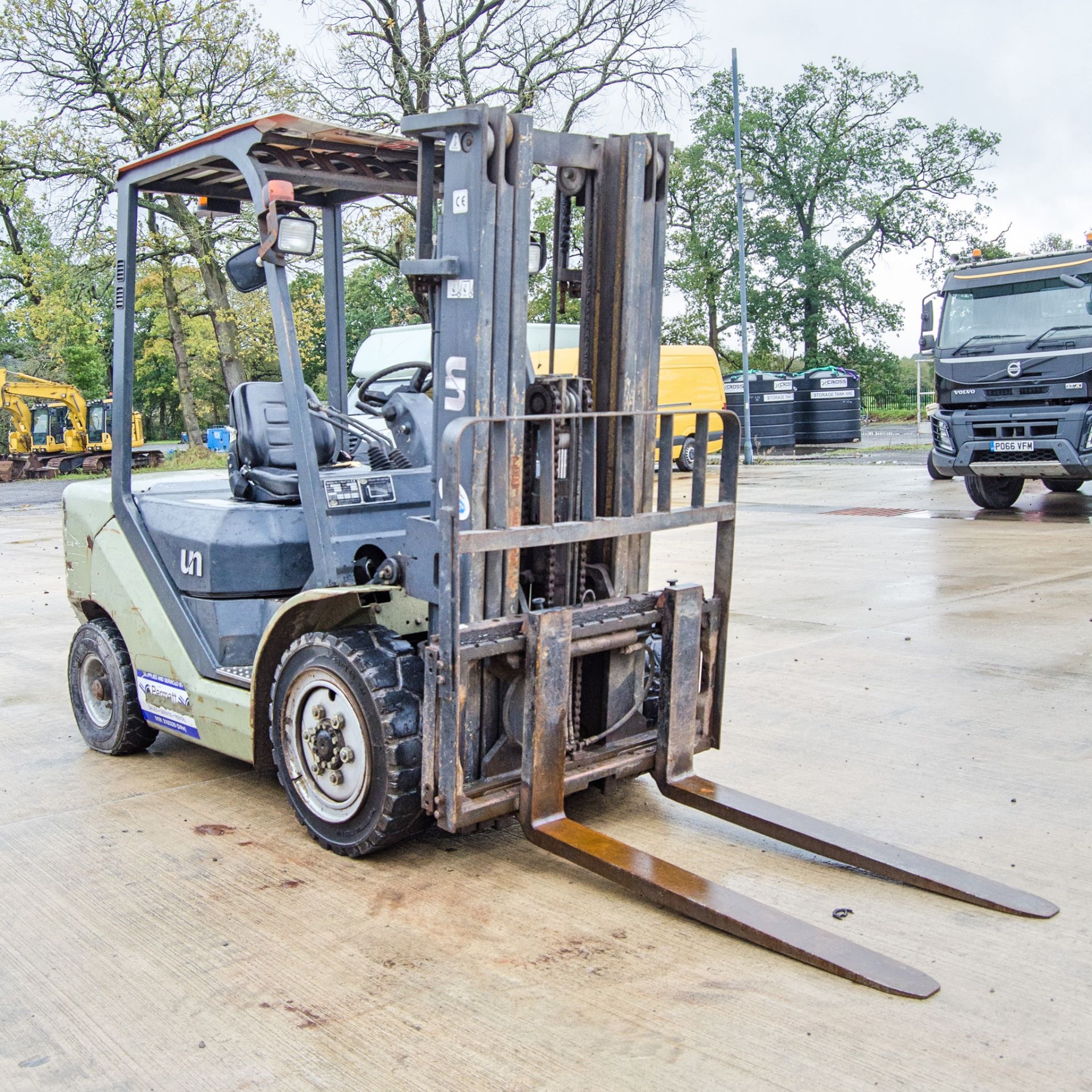 Sino-American FD30T-JE 3 tonne diesel driven fork lift truck S/N: 110301721 Recorded Hours: Not - Image 2 of 18