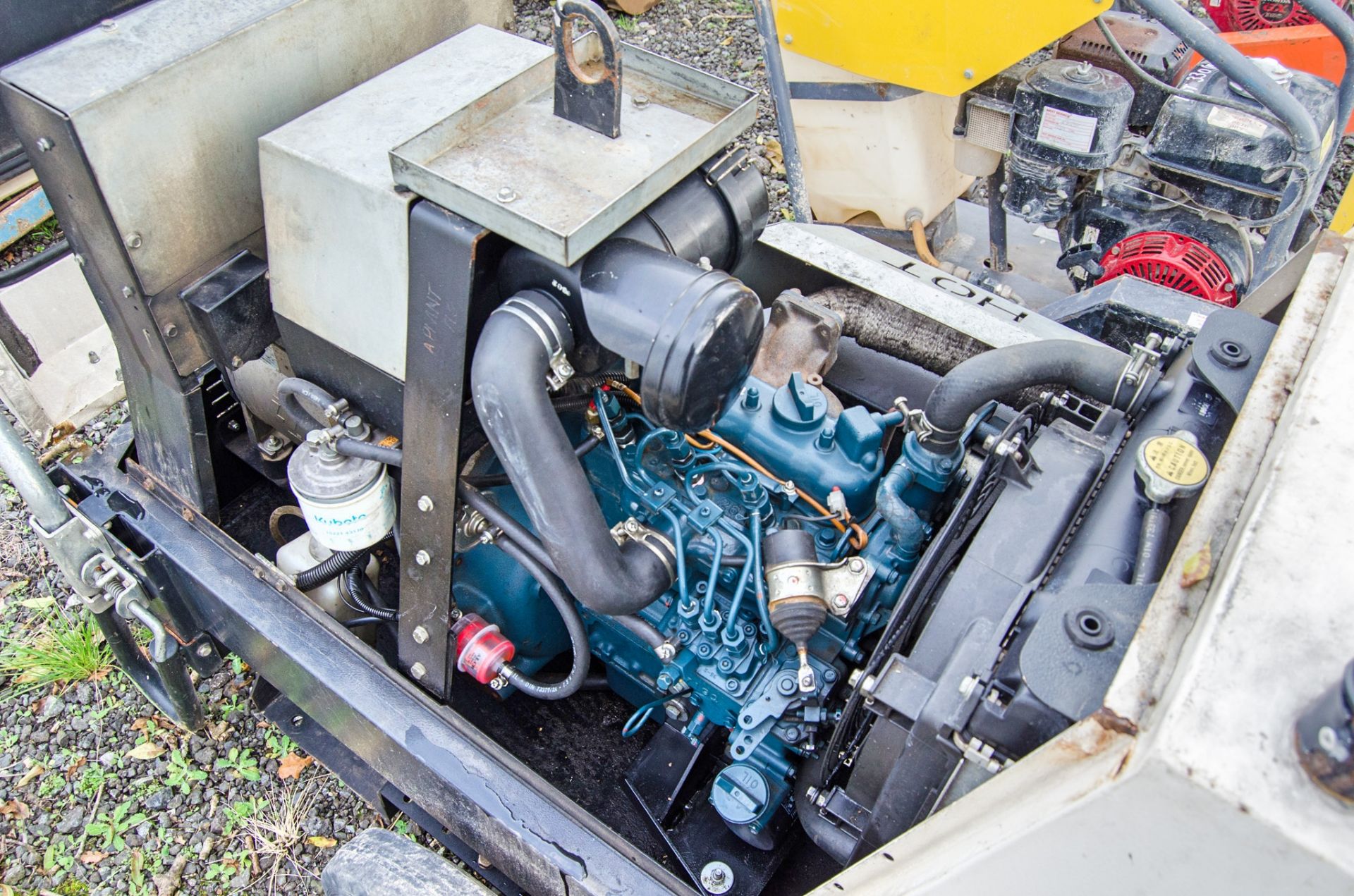 MHM MG1000-SSK-V diesel driven 10 kva generator S/N: 229190028 Recorded hours: 3484 A1088516 - Image 4 of 5