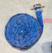 Length of 2 inch lay flat water hose