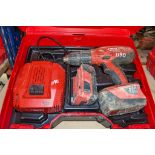 Hilti SFH22-A 22v cordless SDS rotary hammer drill c/w 2 batteries, charger and carry case 22BD908