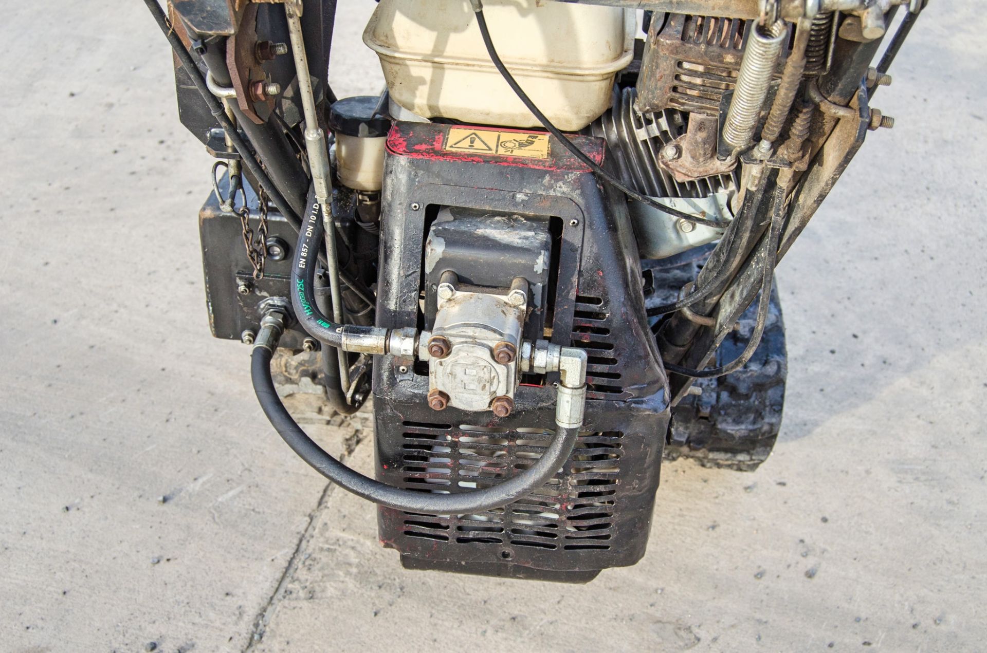 Honda TD500HL 500kg petrol driven rubber tracked hi-tip dumper A786915 - Image 16 of 16
