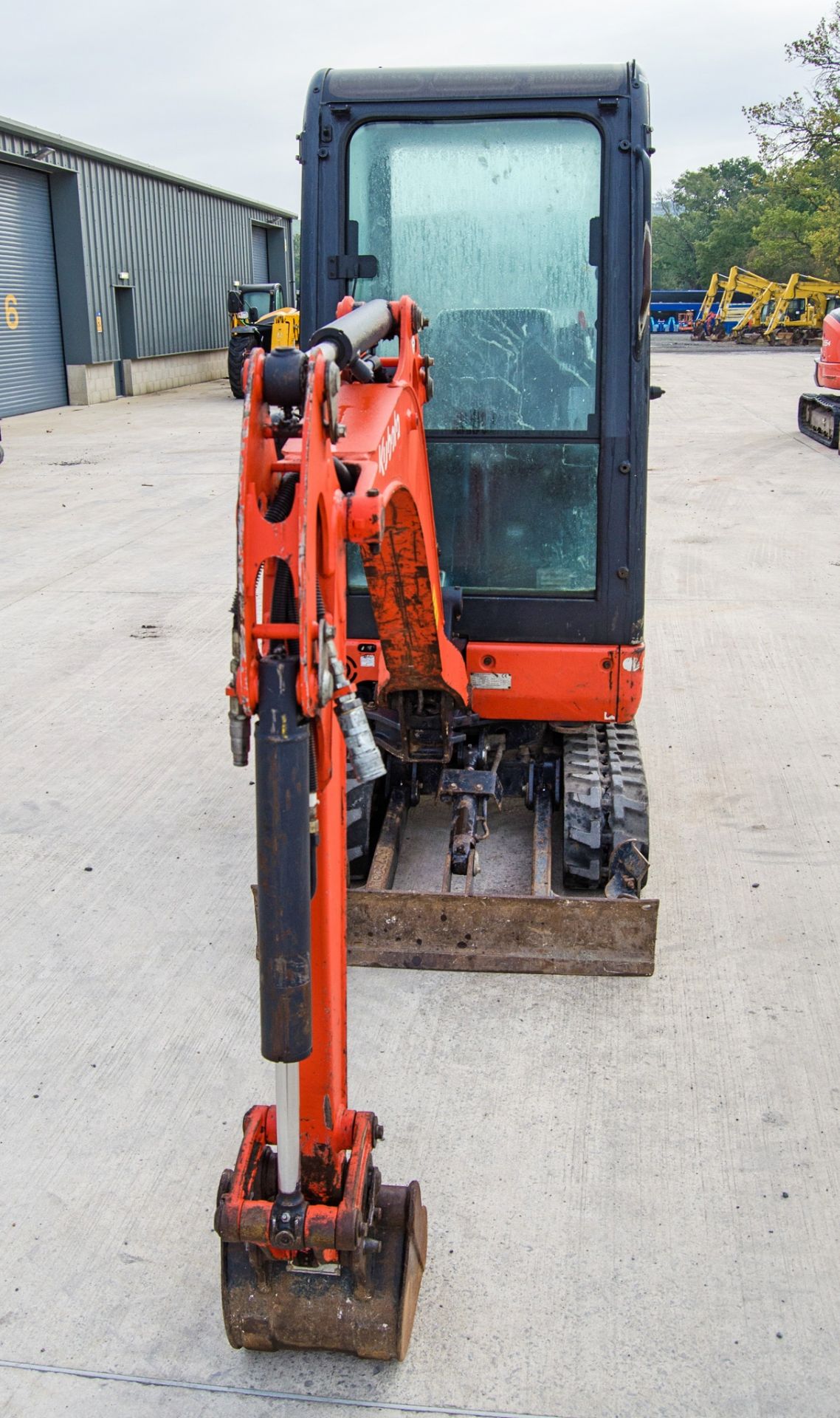 Kubota KX016-4 1.5 tonne rubber tracked mini excavator Year: 2017 S/N: 61111 Recorded Hours: 2408 - Image 5 of 27