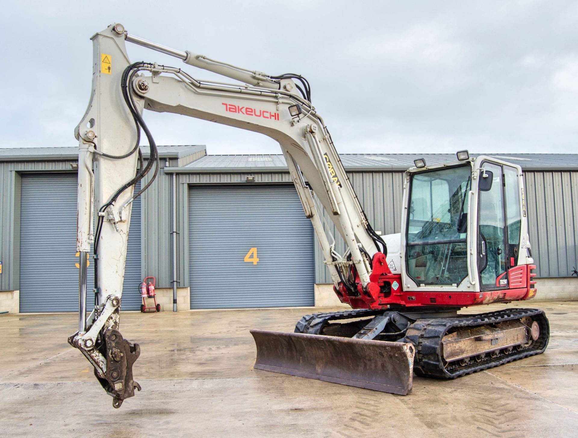 Takeuchi TB290 9 tonne rubber tracked excavator Year: 2018 S/N: 190200971 Recorded Hours: 5153
