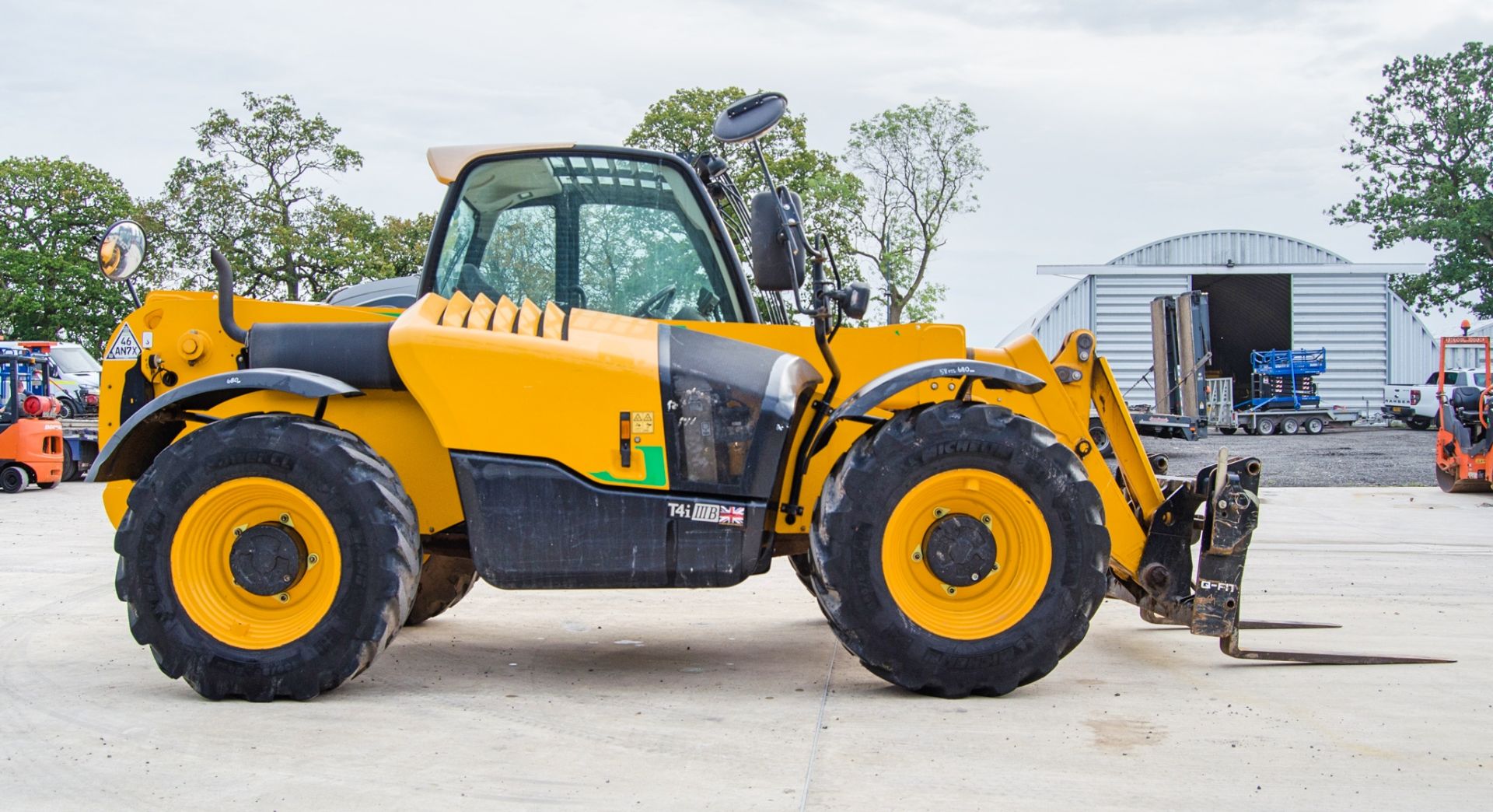 JCB 531-70 7 metre telescopic handler Year: 2016 S/N: 2461109 Recorded Hours: 1295 c/w rear camera - Image 8 of 24