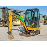 JCB 8018 CTS 1.5 tonne rubber tracked mini excavator Year: 2017 S/N: 2545071 Recorded Hours: 2375
