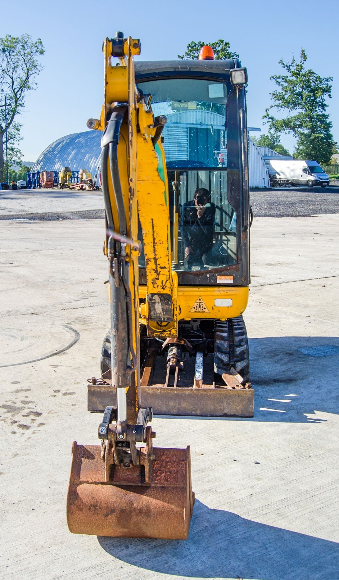 JCB 8018 CTS 1.5 tonne rubber tracked mini excavator Year: 2017 S/N: 2545086 Recorded Hours: 1844 - Image 5 of 26