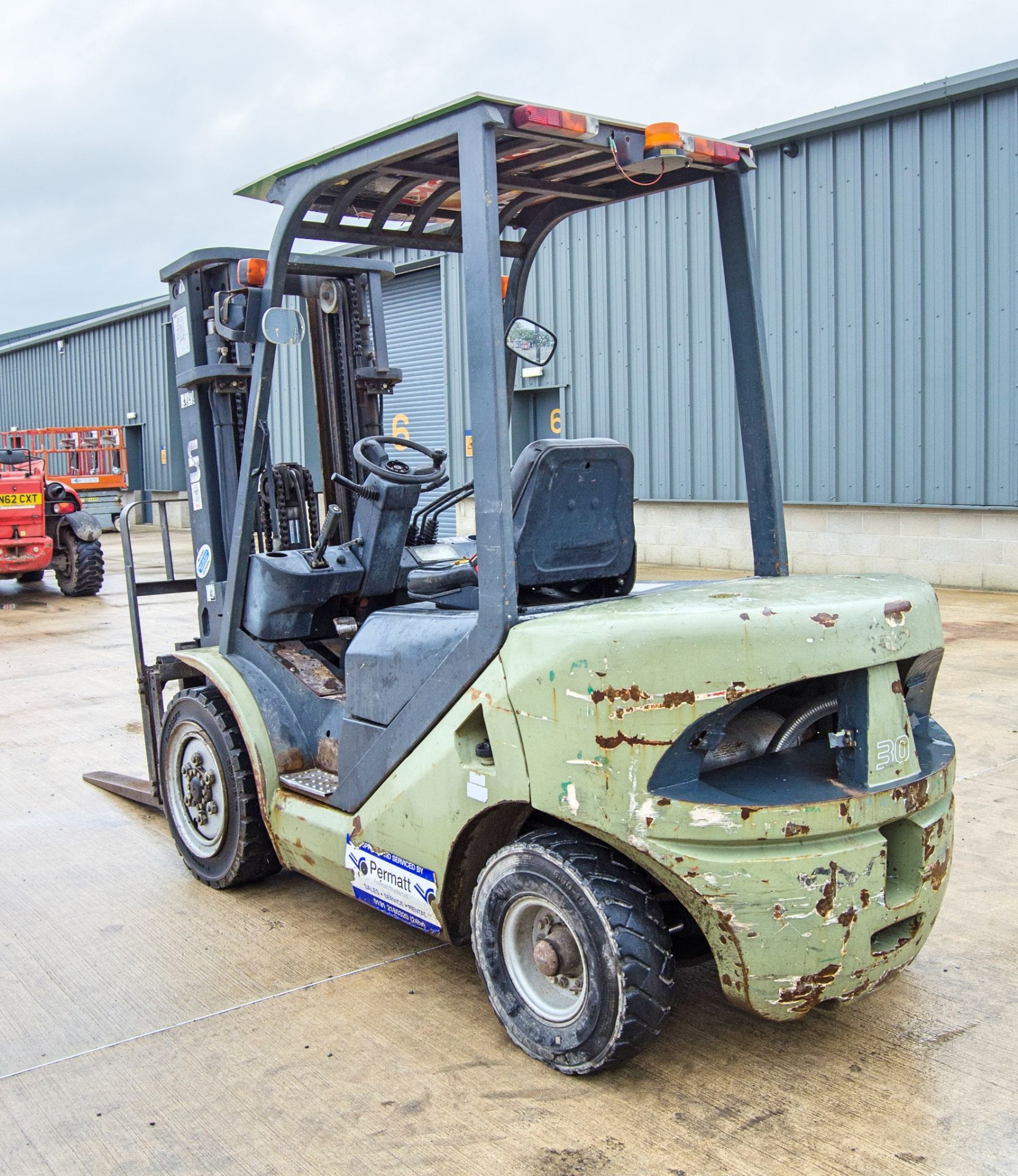 Sino-American FD30T-JE 3 tonne diesel driven fork lift truck S/N: 110301721 Recorded Hours: Not - Image 4 of 18