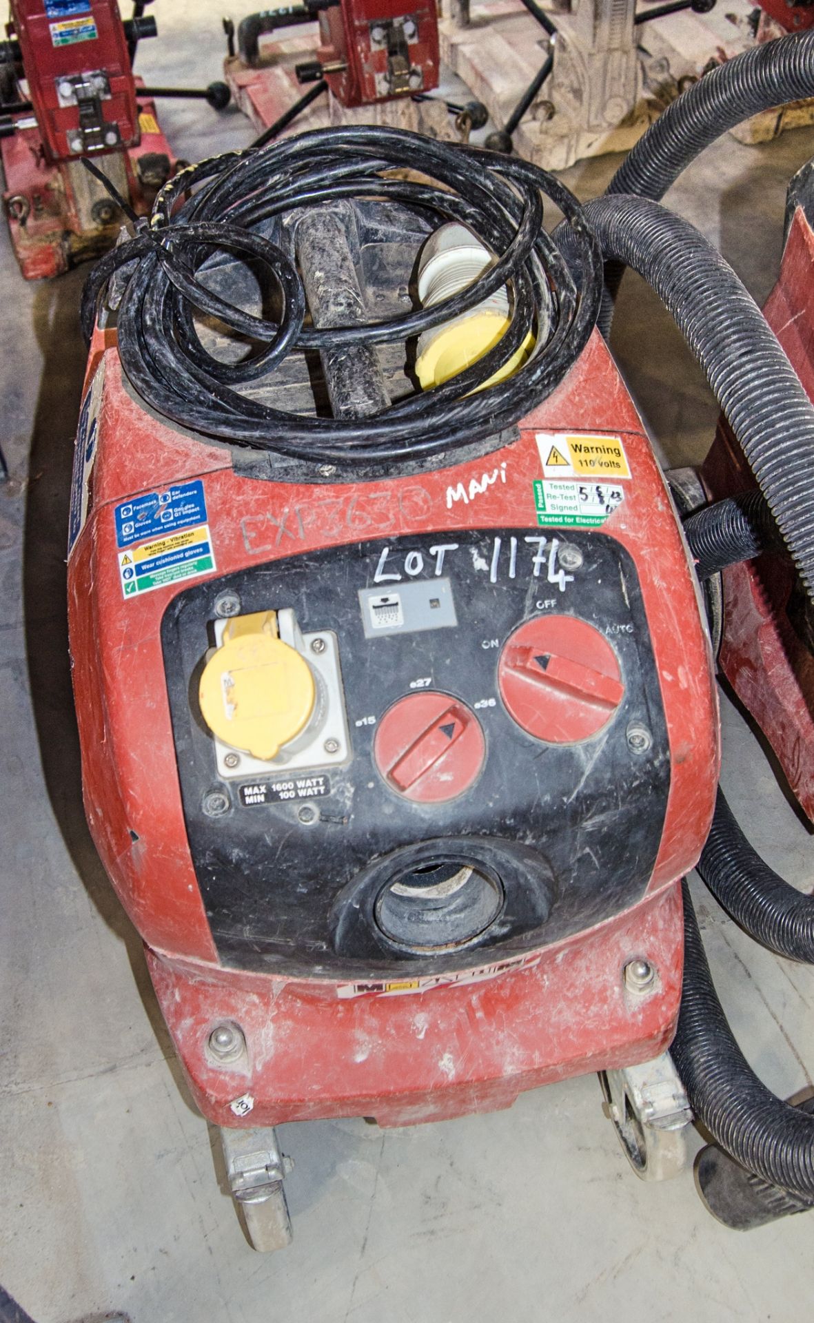 Hilti VC20-UM 110v vacuum cleaner EXP3630