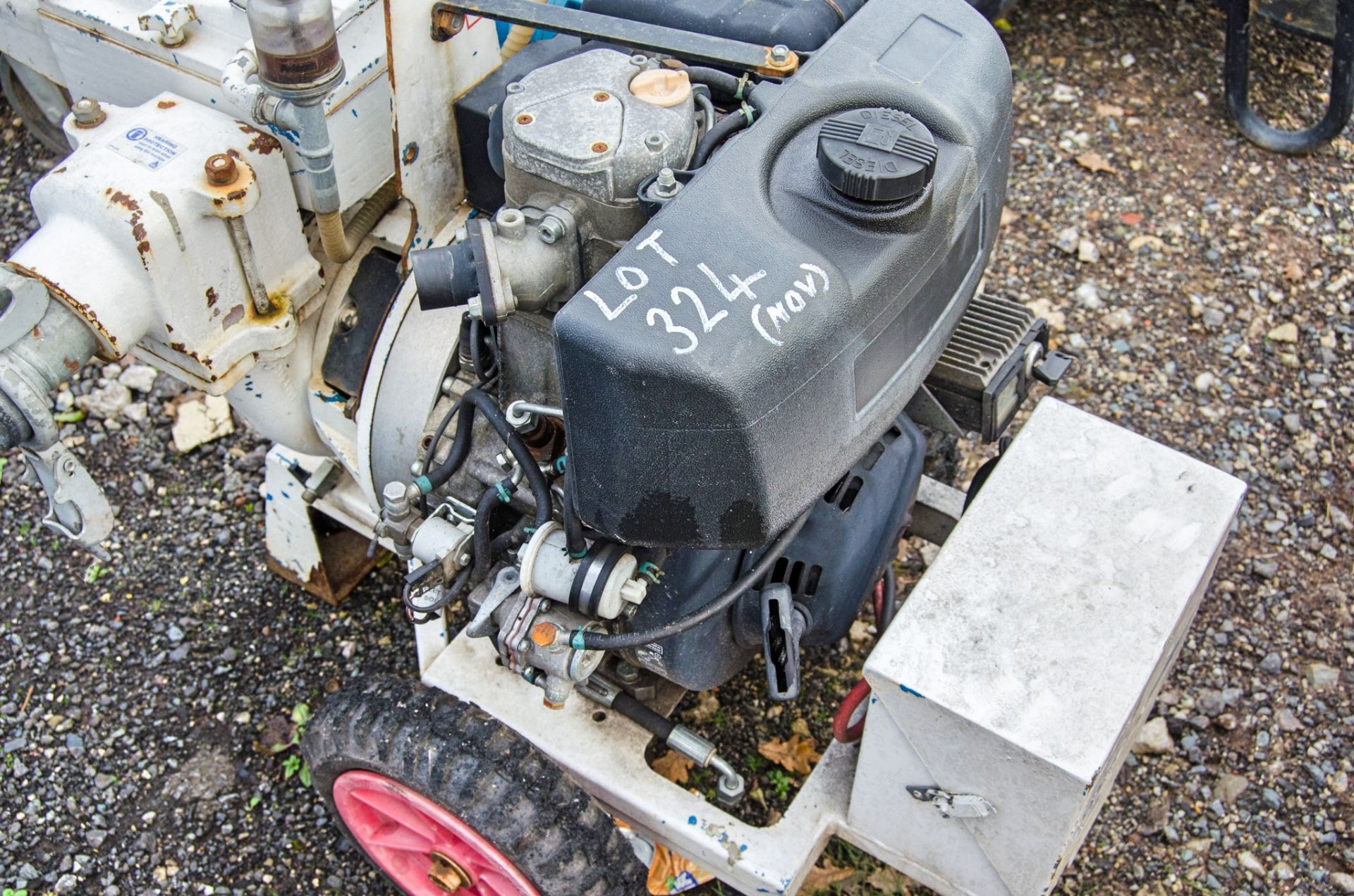 Diesel driven 2 inch water pump A942367 - Image 3 of 3