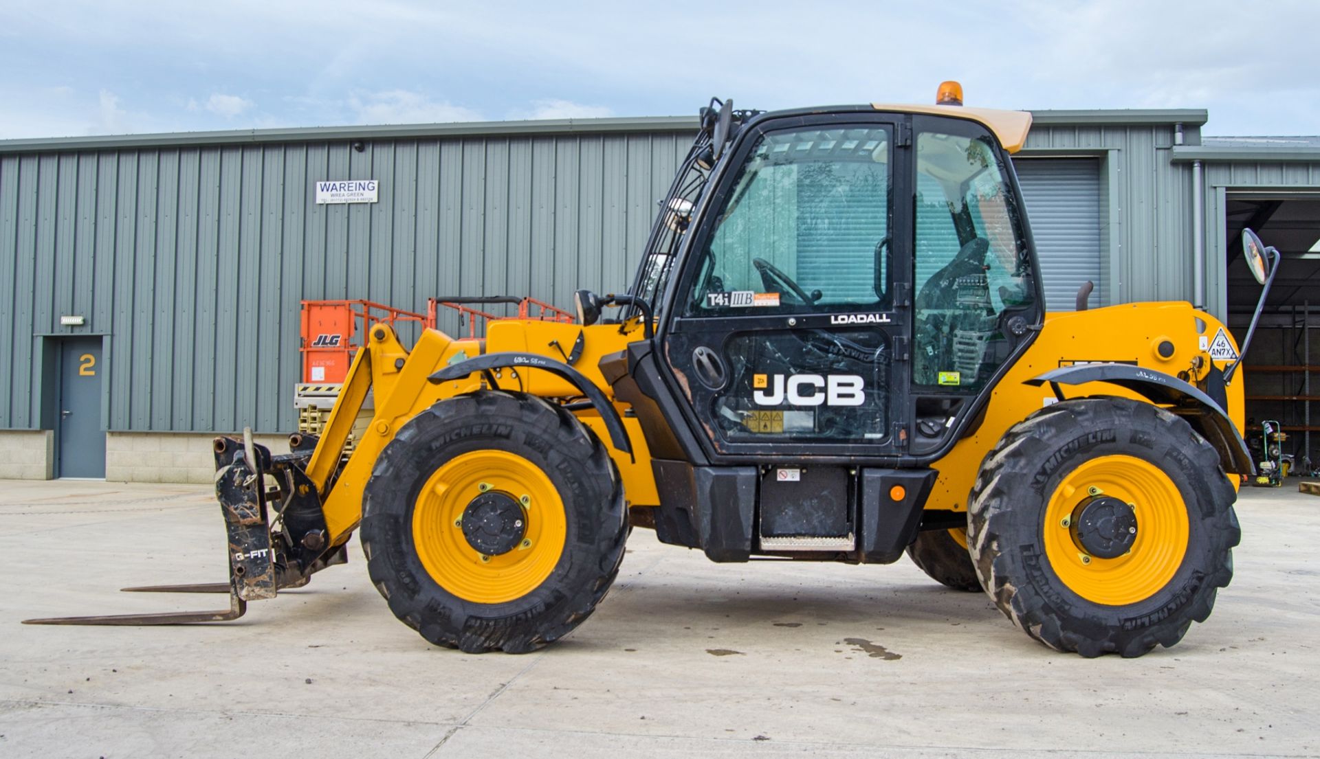 JCB 531-70 7 metre telescopic handler Year: 2016 S/N: 2461109 Recorded Hours: 1295 c/w rear camera - Image 7 of 24