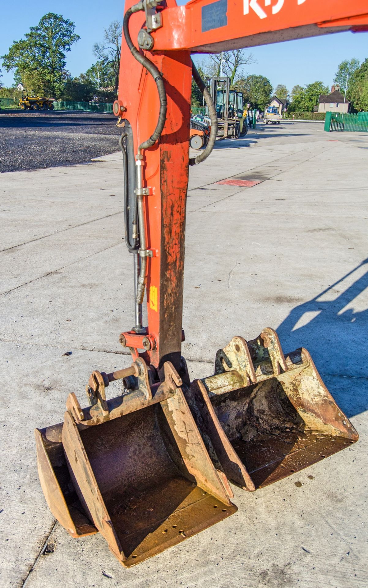 Kubota KX61-3 2.5 tonne rubber tracked mini excavator Year: 2016 S/N: 82513 Recorded Hours: 3331 - Image 15 of 26