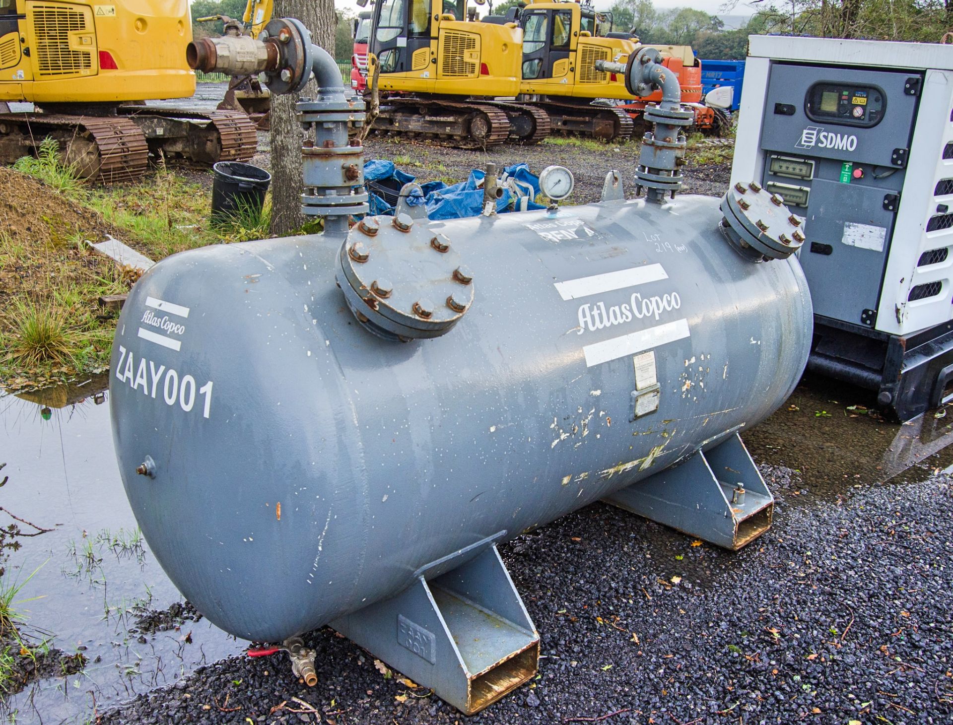 Atlas Copco air receiver tank A855159