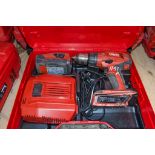 Hilti ST 6H-A22 22v cordless power drill c/w battery, charger & carry case 22BD1711
