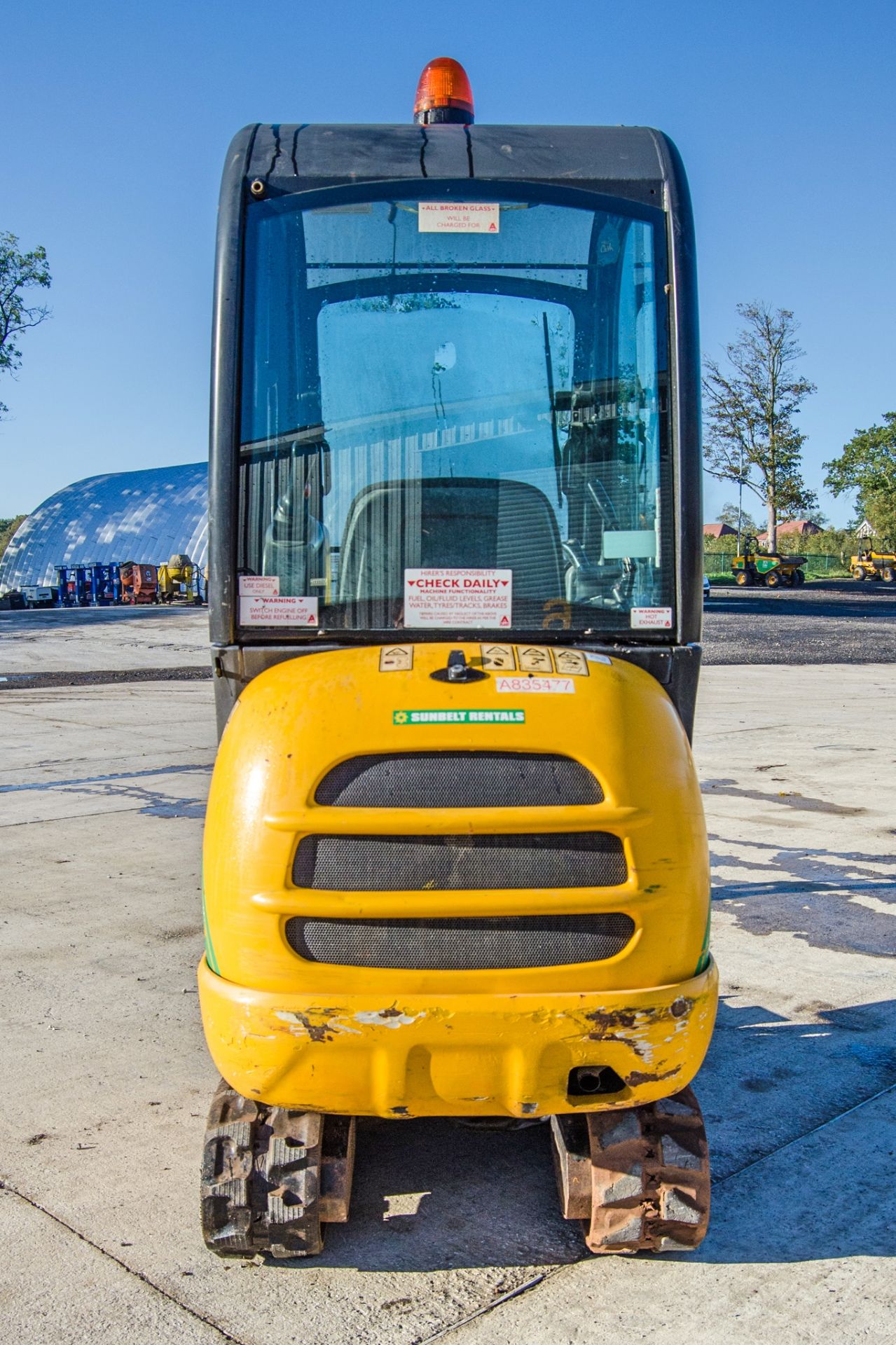 JCB 8018 CTS 1.5 tonne rubber tracked mini excavator Year: 2017 S/N: 2583603 Recorded Hours: 1334 - Image 6 of 26