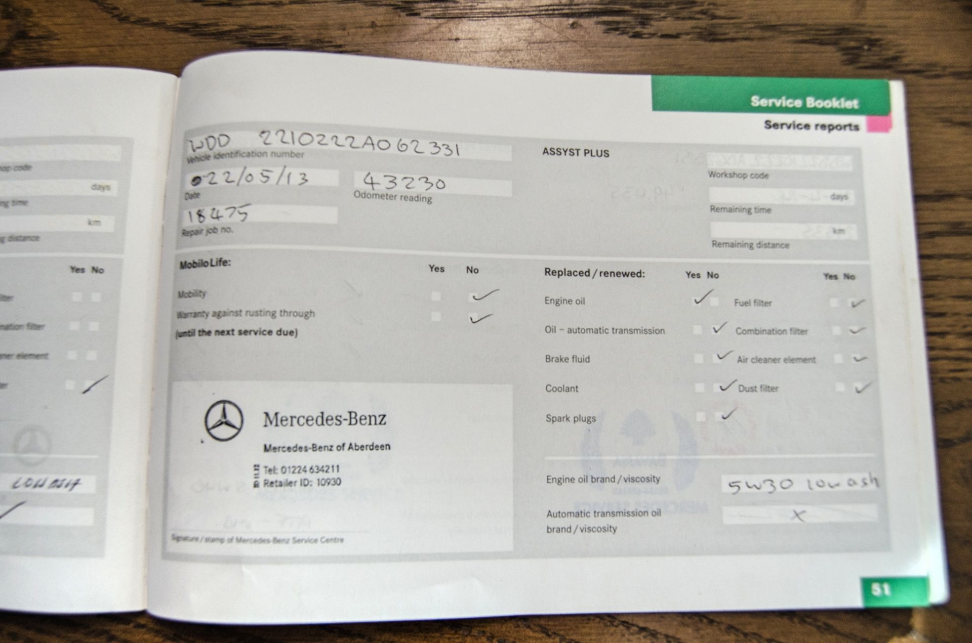 Mercedes Benz S320 CDi 2987cc diesel V6 automatic 4 door saloon car Registration Number: SP06 HKC - Image 38 of 43