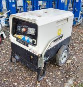 MGPT 6000 SS-Y diesel driven 10 kva generator ** Control panel loose and engine parts
