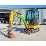 JCB 8018 CTS 1.5 tonne rubber tracked mini excavator Year: 2017 S/N: 2545086 Recorded Hours: 1844