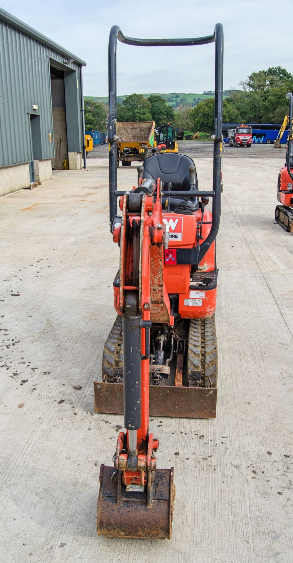 Kubota K008-3 0.8 tonne rubber tracked micro excavator Year: 2018 S/N: 31225 Recorded Hours: 966 - Image 5 of 26